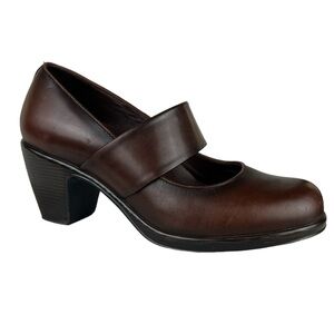 Dansko Brooke dark brown heeled Mary Janes size 7